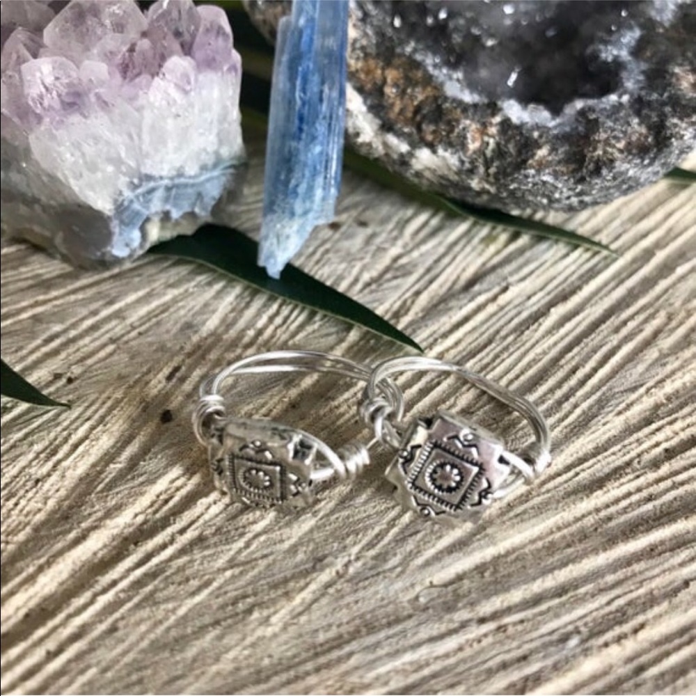 •Earth and Wind Tribal ring🌿• - Picture 2 of 4